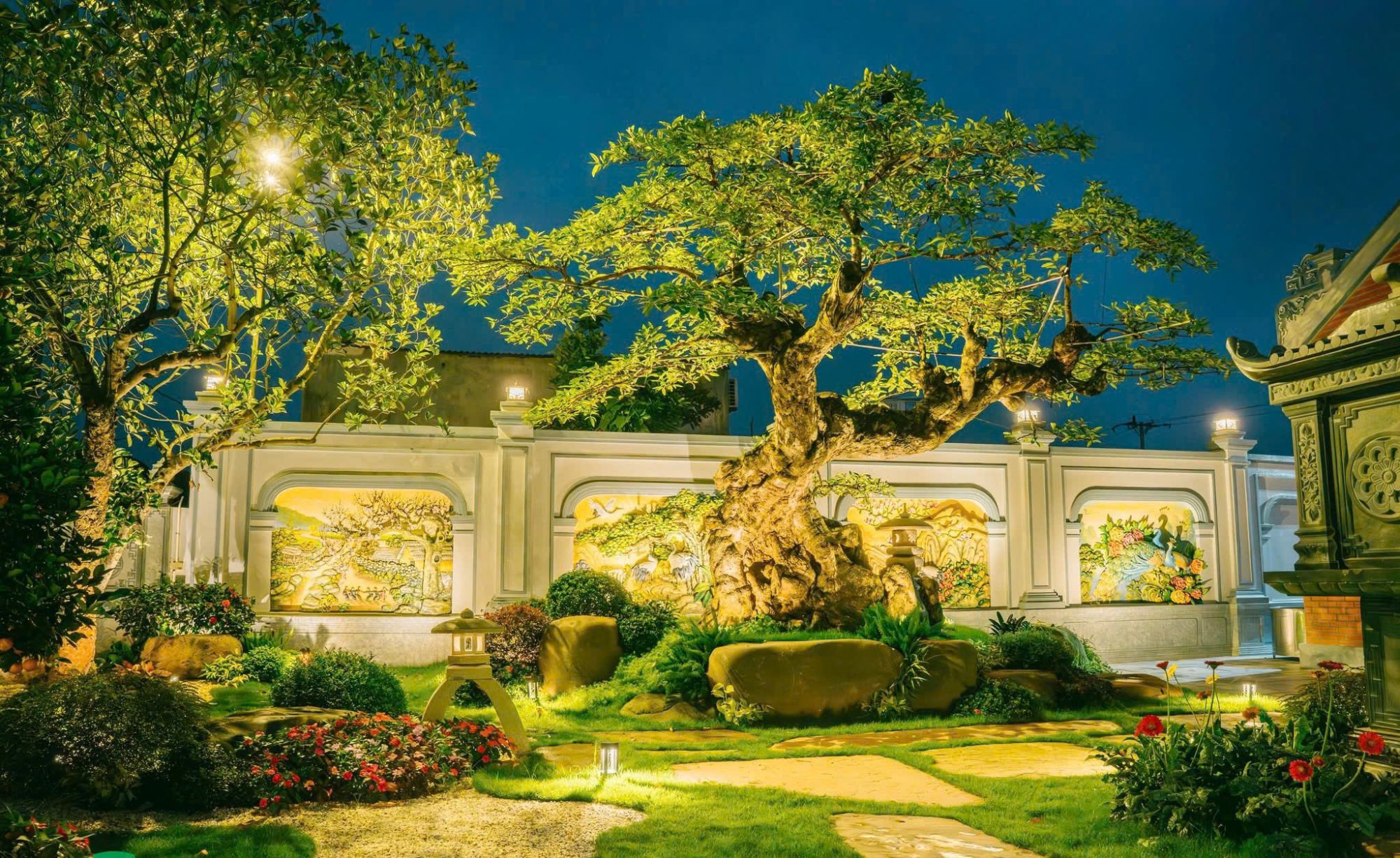 thiết kế sân vườn đẹp