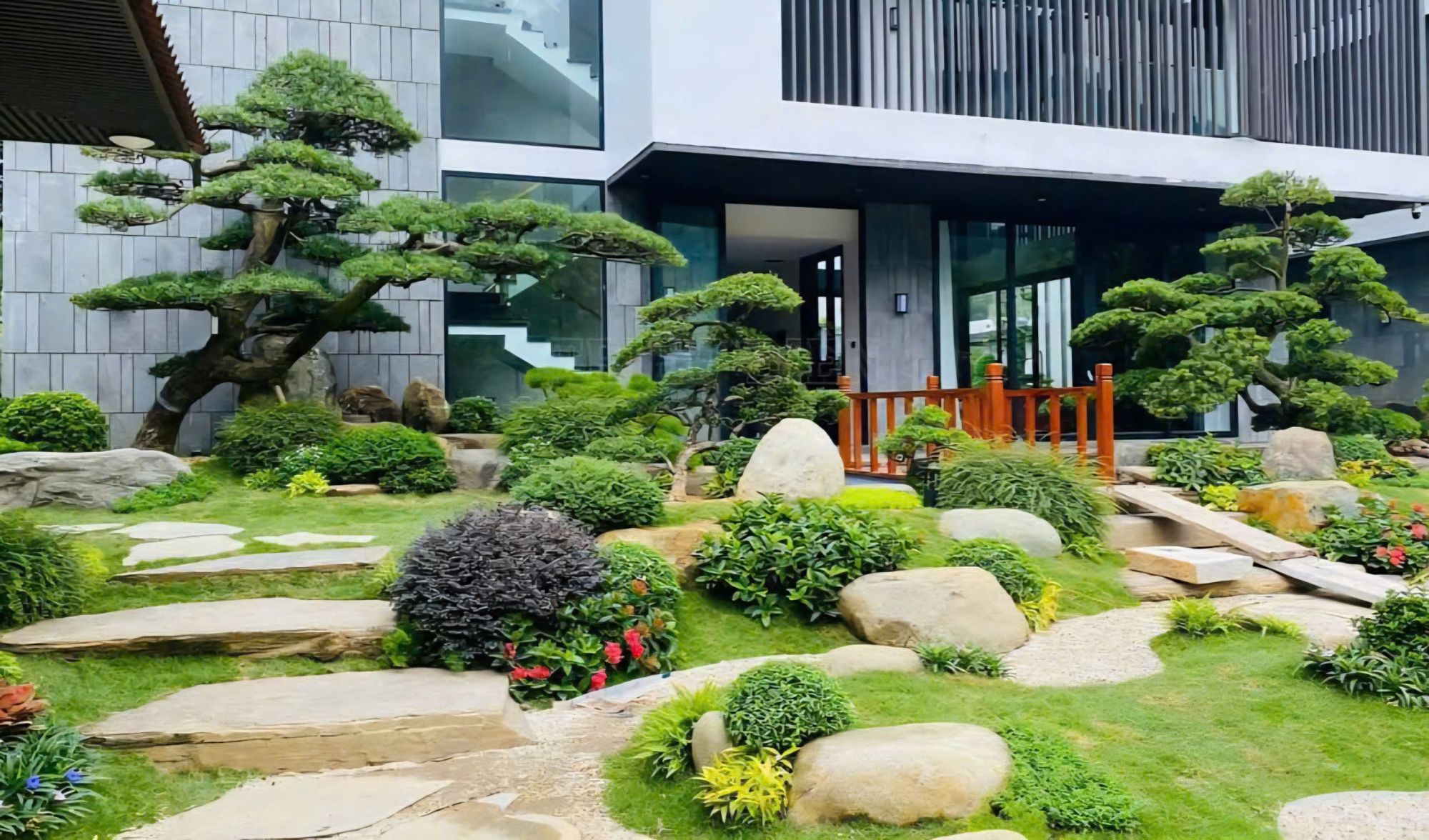 sân vườn biệt thự đẹp