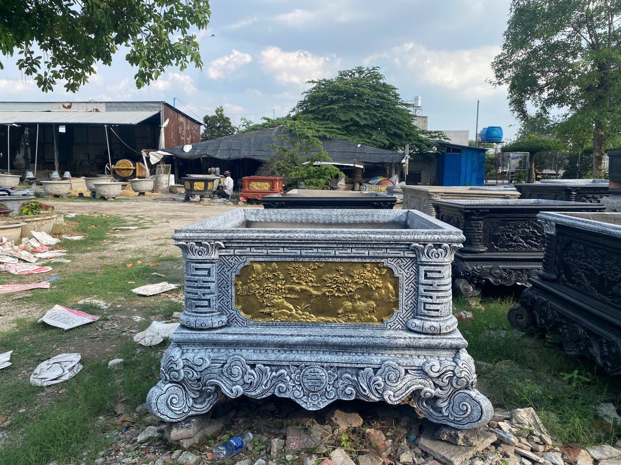 chậu vuông đẹp