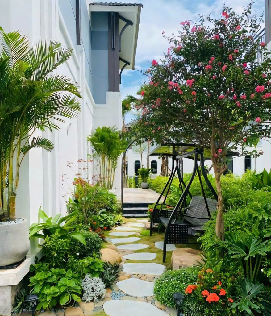 sân vườn biệt thự