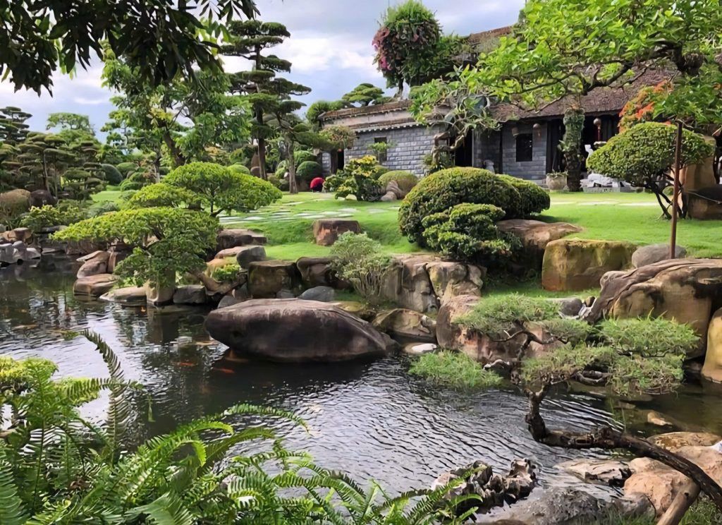 thiết kế sân vườn