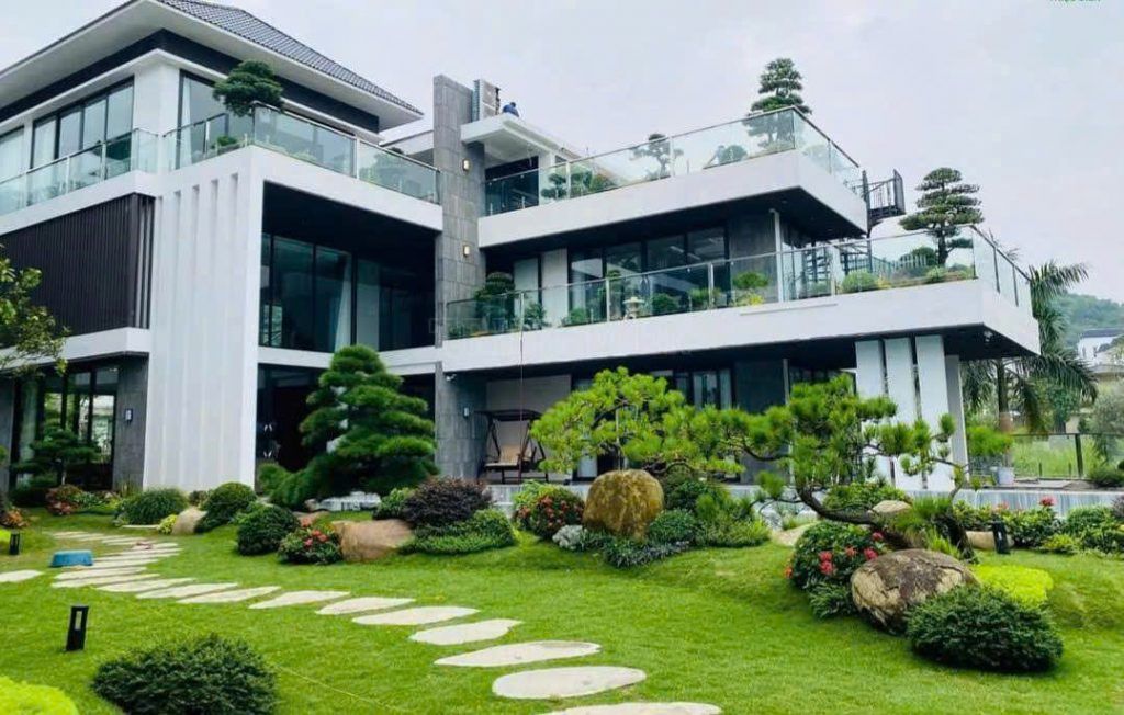 sân vườn biệt thự