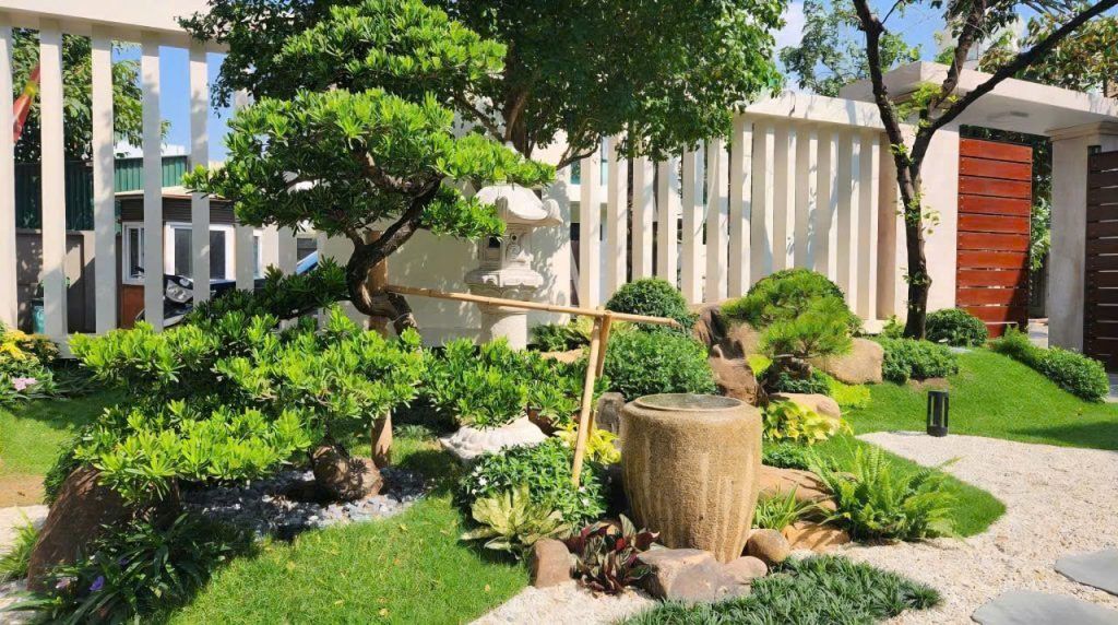 thiết kế sân vườn