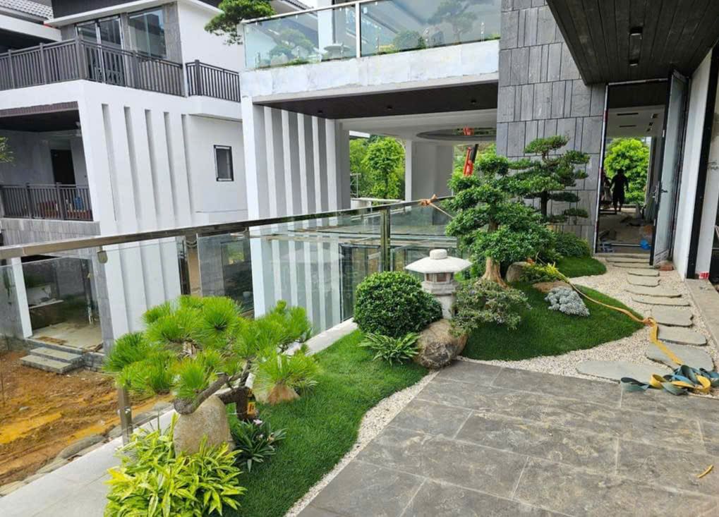 thiết kế sân vườn đẹp