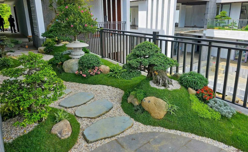 thiết kế vườn nhật